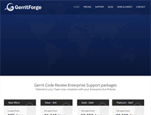 Tablet Screenshot of gerritforge.com